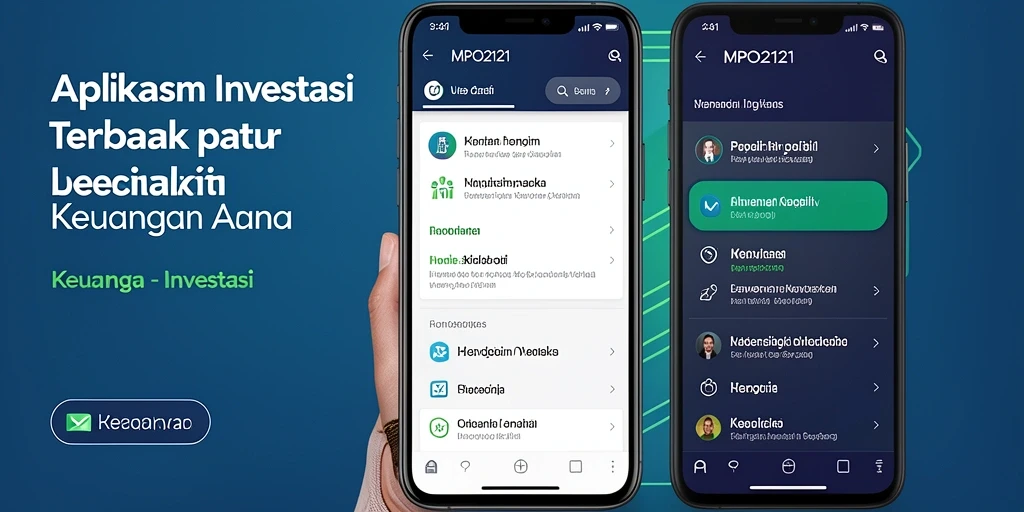 Antarmuka pengguna MPO2121 yang sederhana dan efisien untuk investasi.